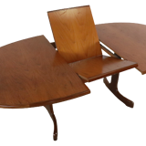 G-Plan oval adjustable table