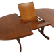 G-Plan oval adjustable table