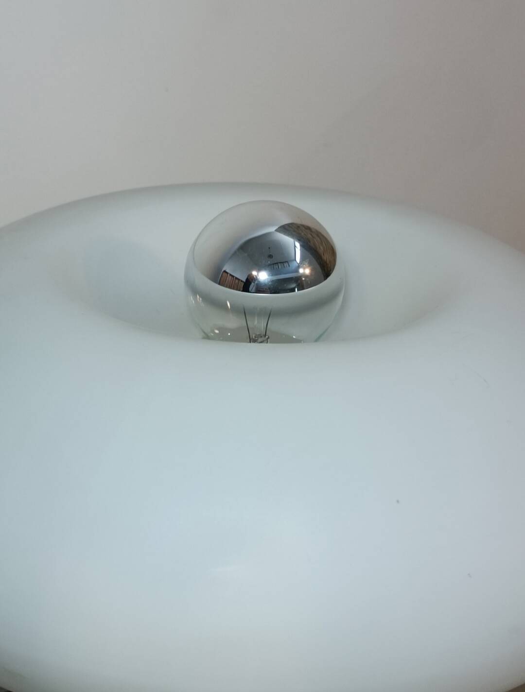 Lampe champignon design Murano Italie 1970s