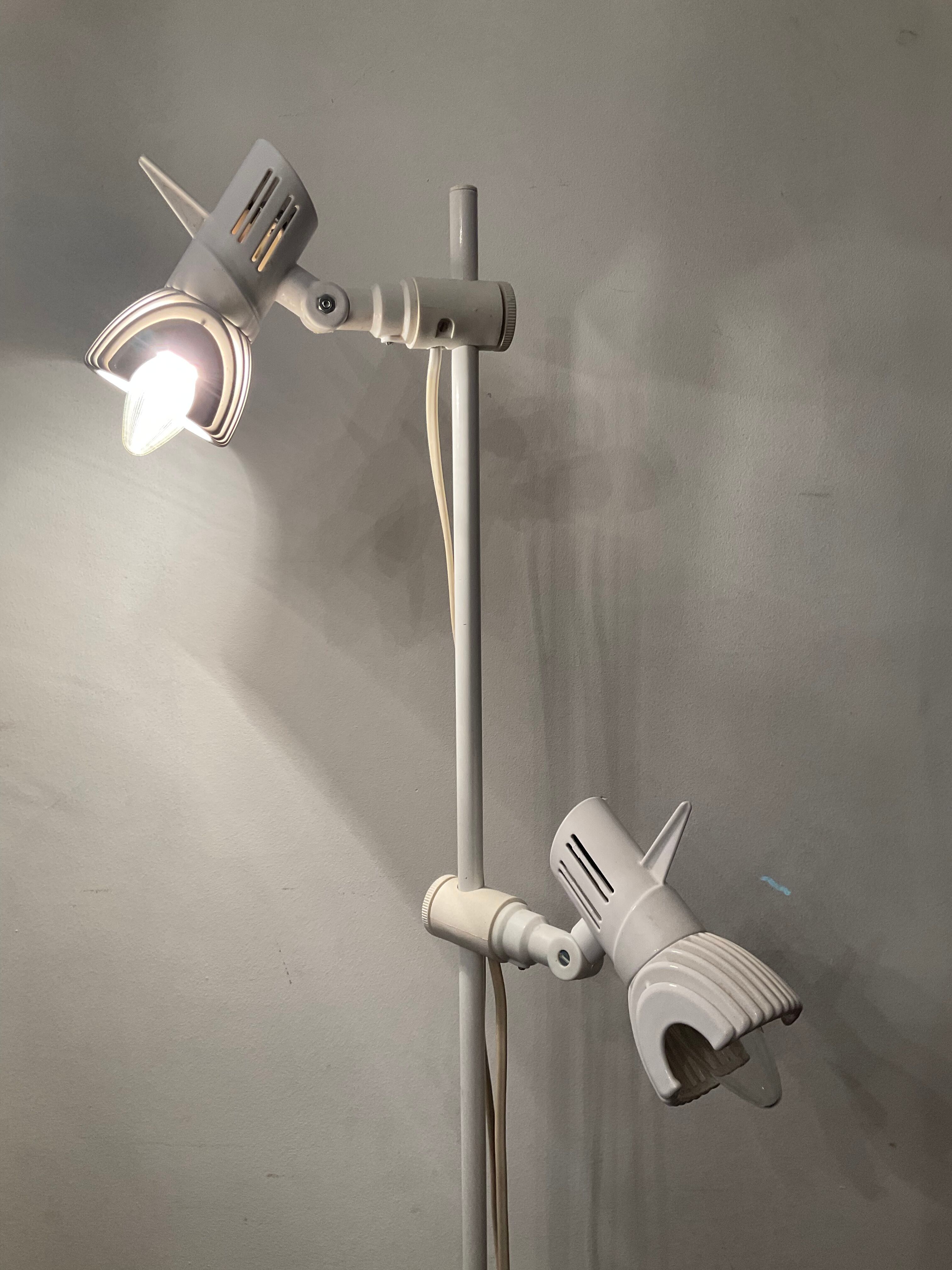 Vintage Hustadt Leuchten floor lamp from the 70s-80s