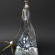 Large lamp foot 70s, crystal of St Louis