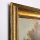 Old painting signed by Christian Georg Schütz I, landscape from the 1700s.