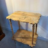 Floral decorative side table