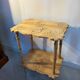 Floral decorative side table