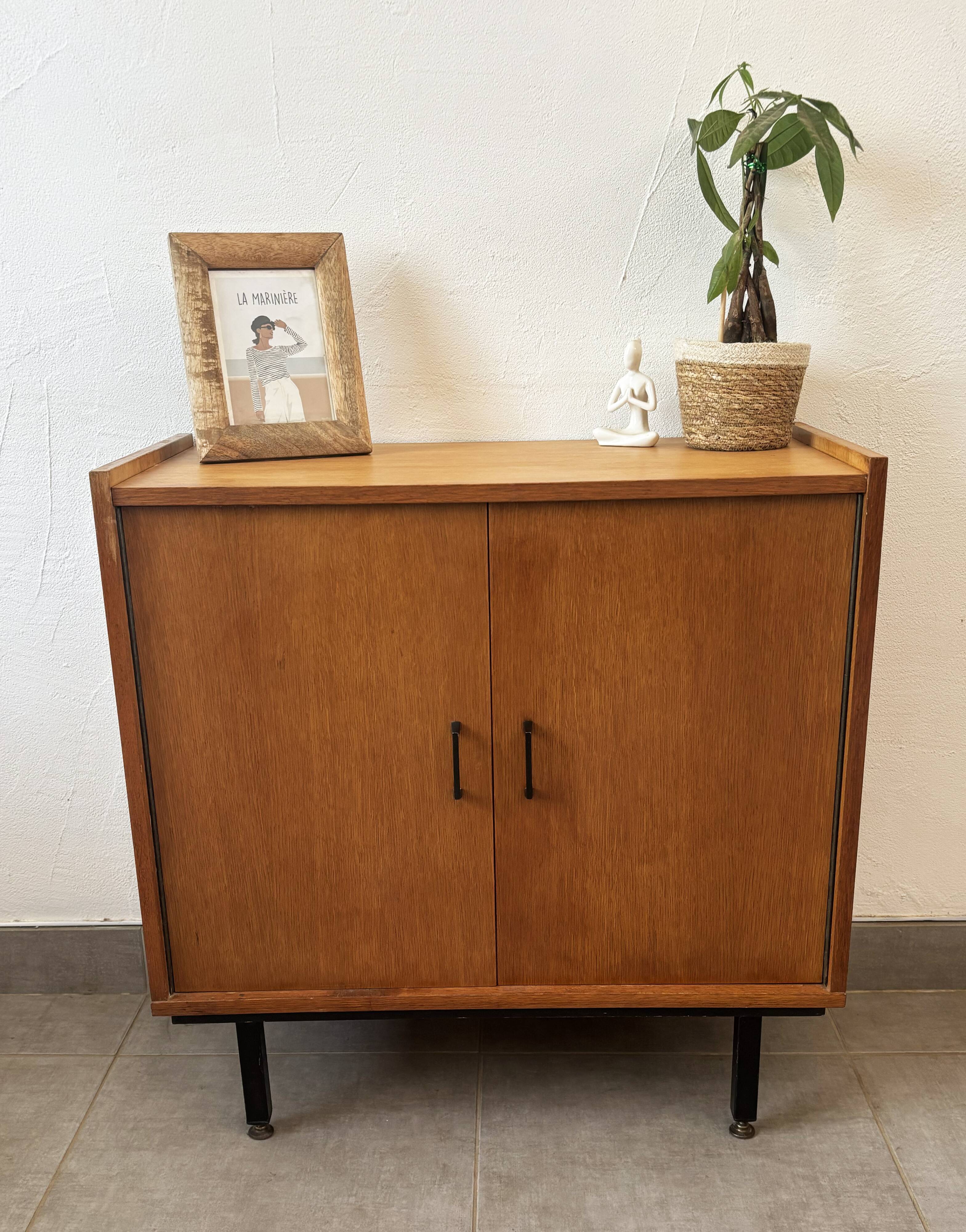 Buffet vintage en chêne, années 60