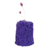 Purple curls vase