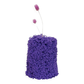 Purple curls vase