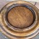 Antique French Art Deco pedestal table 1930s oak plant holder