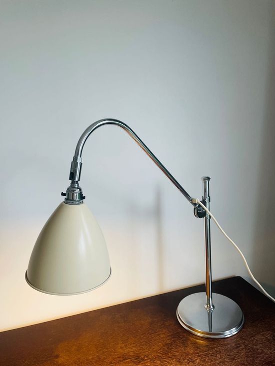 Lampe de bureau vintage Bl1 - Best & Lloyd. Robert Dudley Meilleur Tafellamp
