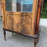Scandinavian art deco rosewood display cabinet