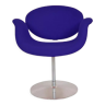 Blue tulip armchair Pierre Paulin for Artifort