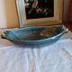 Enamelled ceramic pocket emptier signed Michel Delmotte