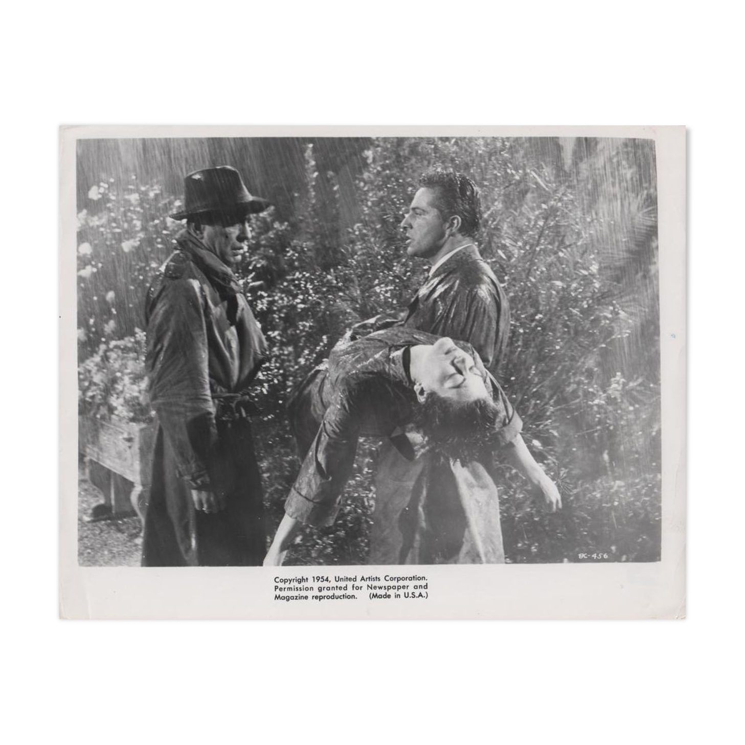 Original cinema photo "The Barefoot Countess" Humphrey Bogart 1954