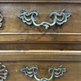 walnut chest of drawers