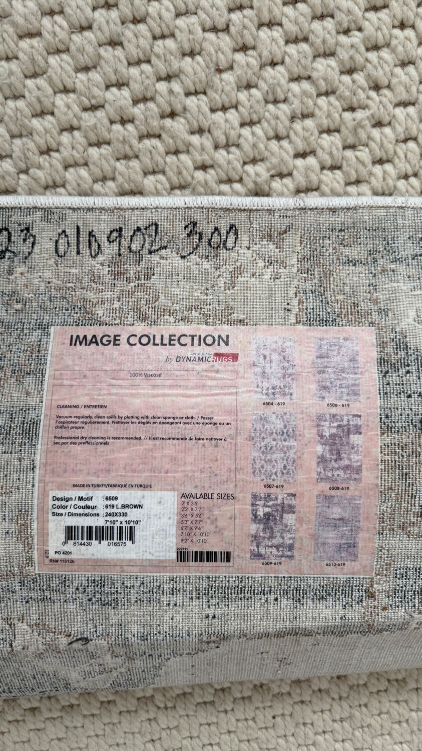 Tapis contemporain Dynamic Rugs – 240x330 cm – Viscose – Bon état