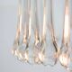 Mid-Century Italian Crystal Teardrop Chandelier, 1960s