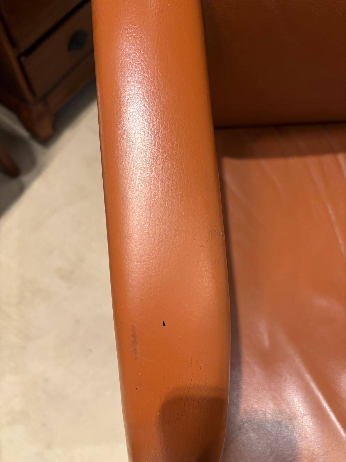 Leather office chair