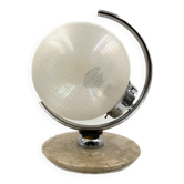 Lampe de table sphérique en verre de Murano, Mazzega Italie 1970s