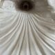 Art Deco shell wall lamp 49cm