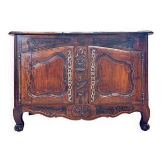 Buffet provençal en noyer d’époque Louis XV XVIII