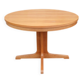 Table ronde extensible en orme