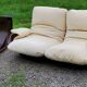 Michel Ducaroy Ligne Roset Marsala model designer sofa and 1970s armchair shell
