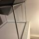 Vintage inverted pyramid tray coffee table