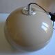 Brown gradient plastic pendant light 1970s