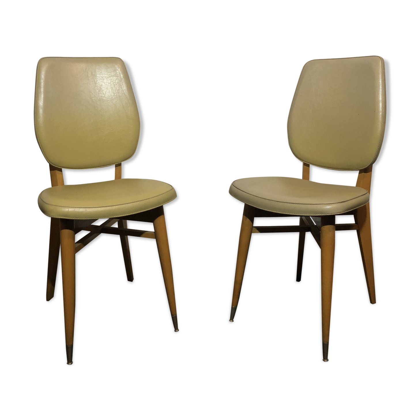 Nice lot of 2 High Chair in skai
