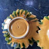 Vallauris ceramic dish signed