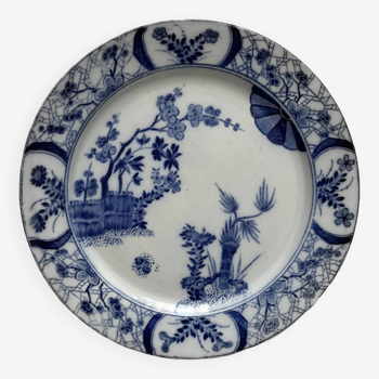 Creil et Montereau “Japan” earthenware dessert plate