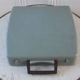 Aqua blue typewriter Brother industries 60s