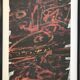 Lithographie originale de jean dubuffet signée et encadrée