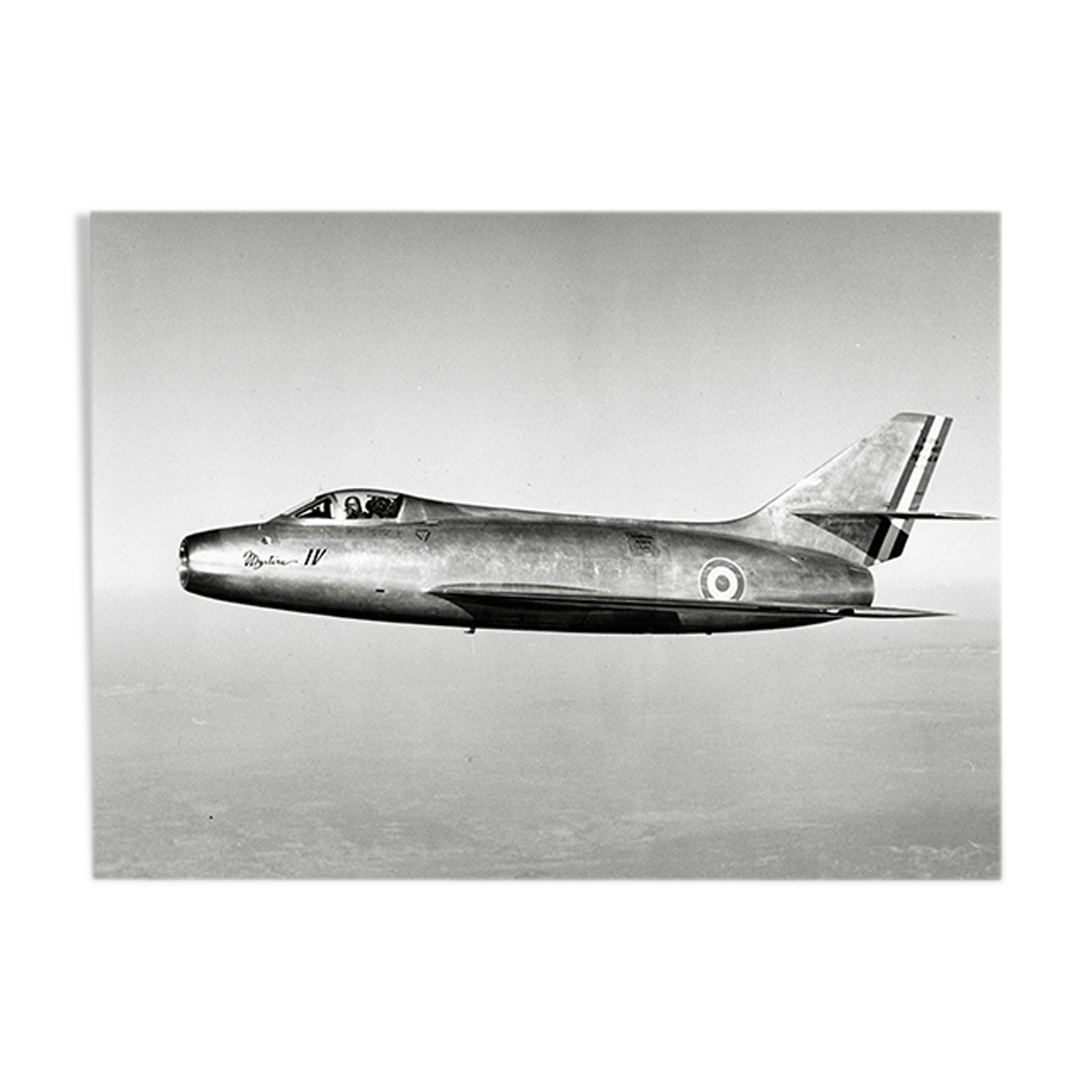 The most beautiful aircraft ever designed, the Mystère IV