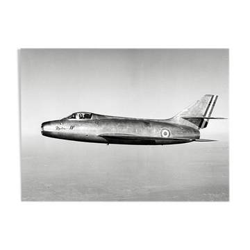 The most beautiful aircraft ever designed, the Mystère IV