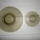 Tray service + 6 small “vinyl” style dessert plates/year 70