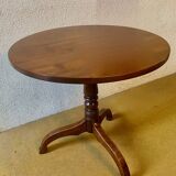 Cherry wood wine table.