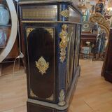 Sideboard, copper marquetry, Napoleon III period. 19th century