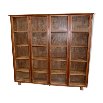 Ancient colonial library in massive jaquier