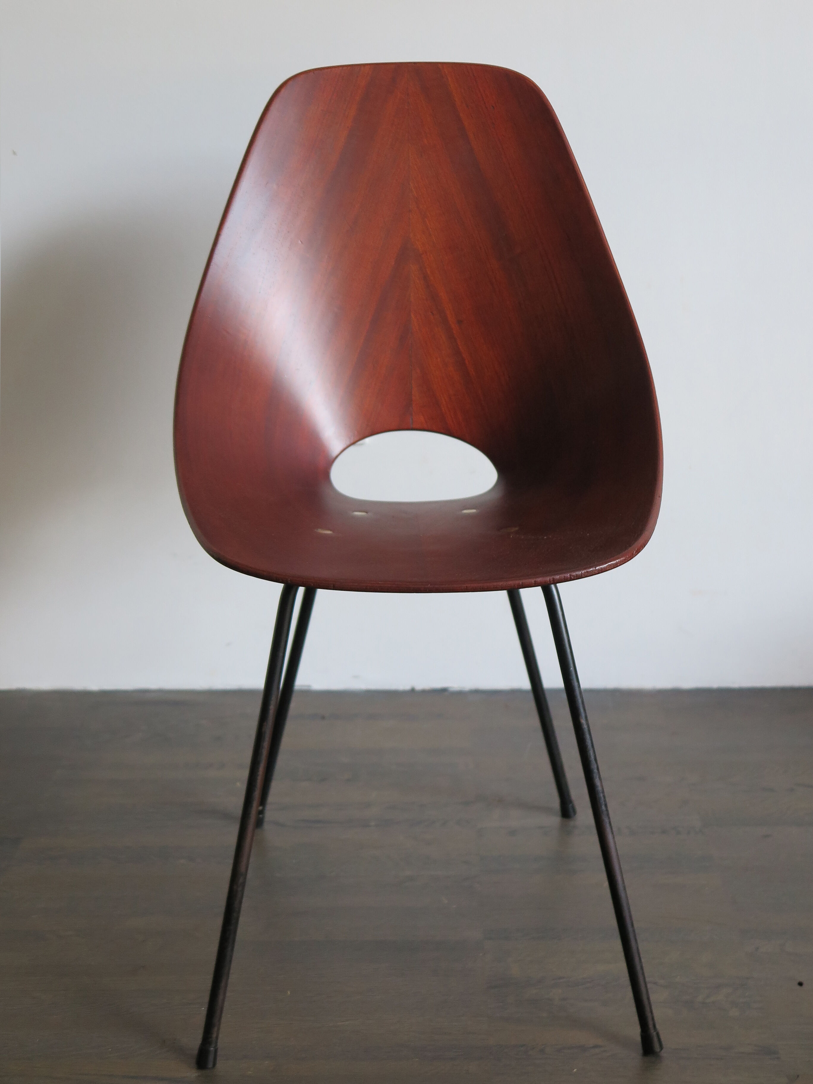 Vittorio Nobili for Fratelli Tagliabue Italian Medea dining chairs, 1950s