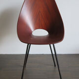 Vittorio Nobili for Fratelli Tagliabue Italian Medea dining chairs, 1950s