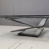 Fleur de Fer coffee table by Maurice Barilone, 1980s