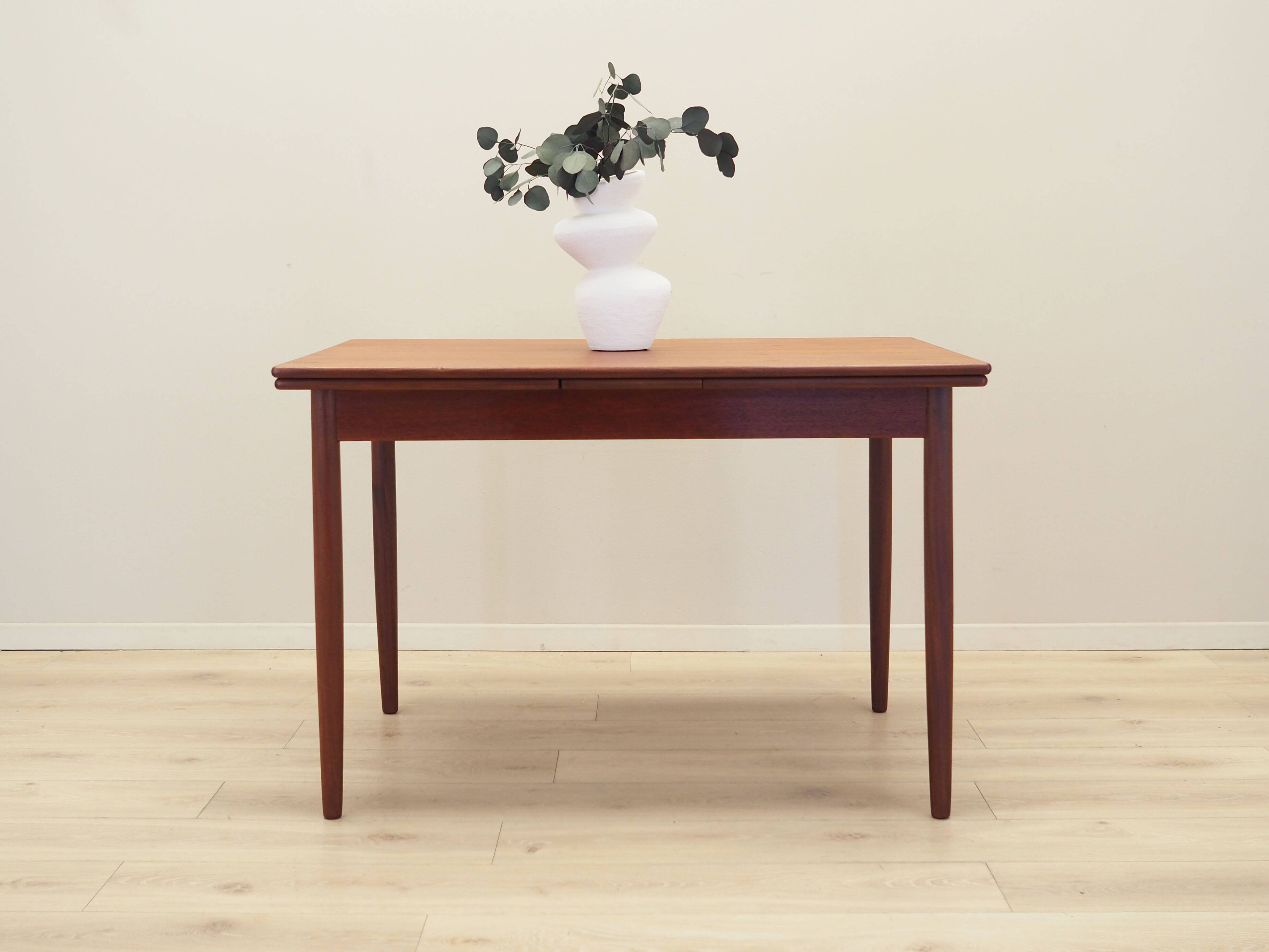Teak table, Danish design, 1970s, production: Denmark