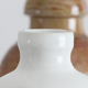 White ceramic bottle