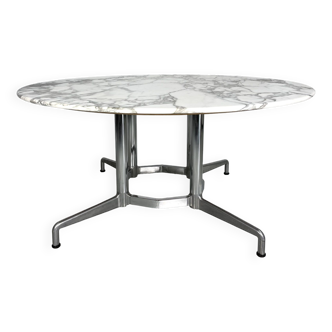 Vintage marble dining table.