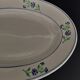 Oval Badonviller earthenware serving dish, early 20th century