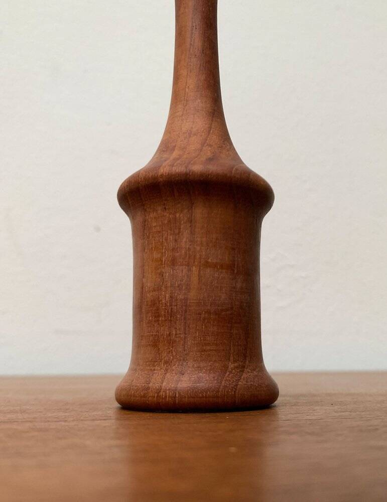 Danish Mid-Century Teak Candle Holder by Rasmussen Copenhagen, 1960s
