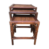 Bamboo trundle tables