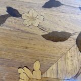 Table d'appoint marqueterie en bois de rose