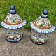Retro wall sconces pottery Portugal 💐